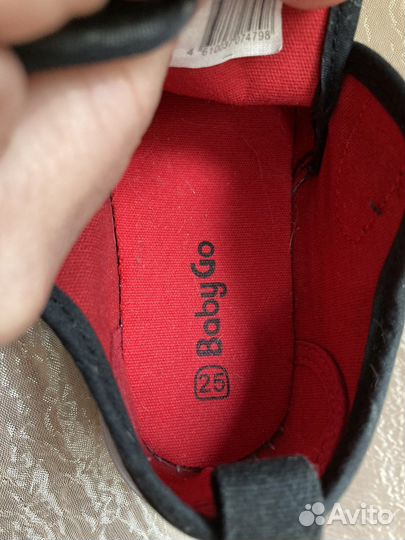 Кеды для мальчика 25