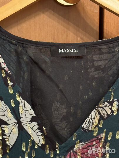 Летнее платье Max&Co из шелка