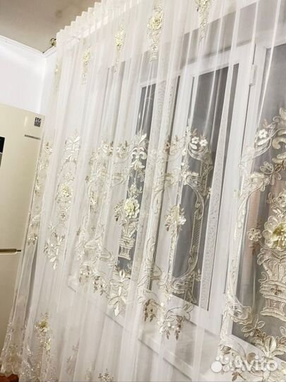 Шторы тюль бу