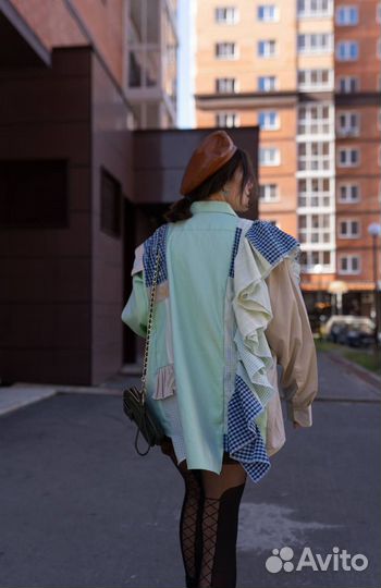 Апсайклинг рубашка