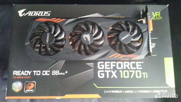 Gigabyte GeForce GTX 1070 Ti aorus