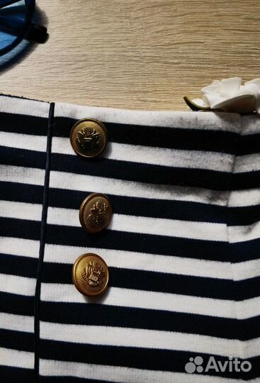 Летние шорты в полоску 44, 46 M