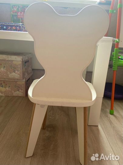 Детский стул мишка