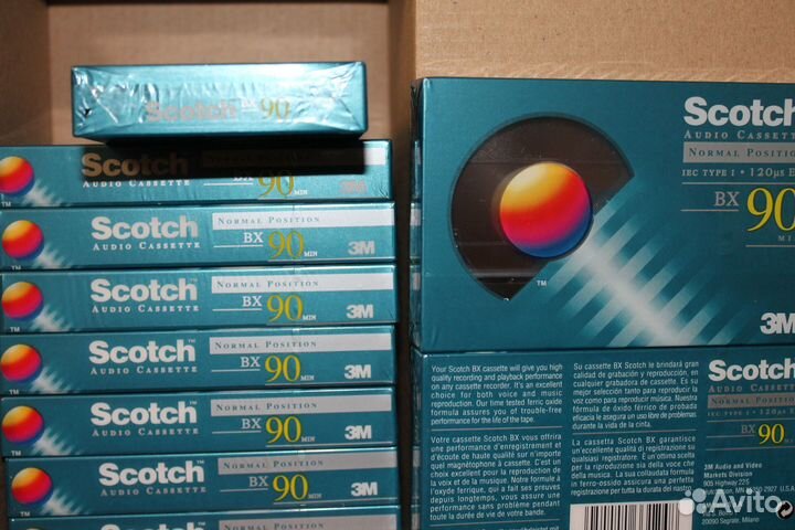 Scotch аудиокассеты