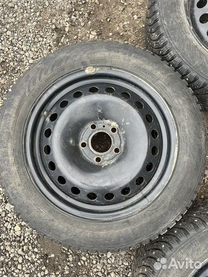 Колеса в сборе R16 зимние 5x108