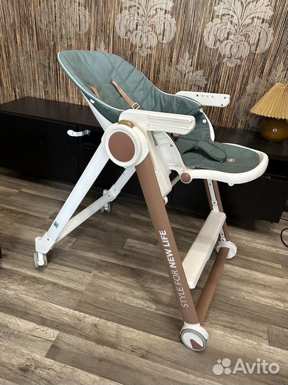 Стульчик для кормления happy baby berny v2