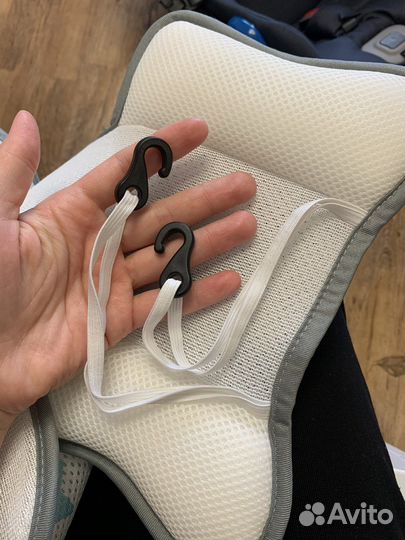 Дышащий матрасик-вкладыш в коляску/автокресло