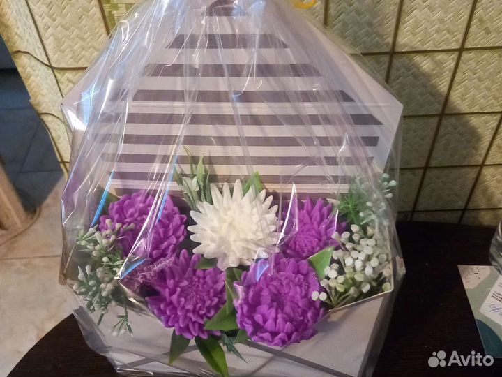 Букет из мыла