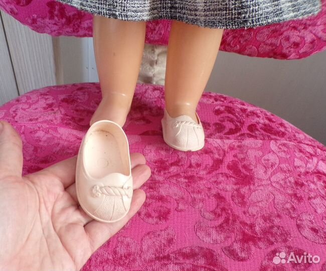 Кукла СССР 60 см в белорусском костюме