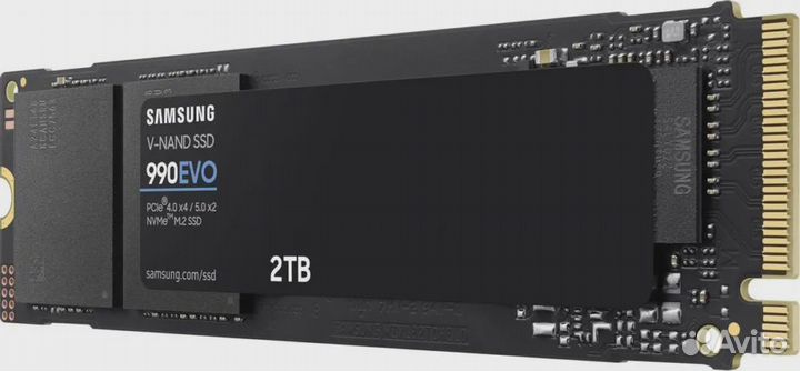 Твердотельный накопитель (SSD) Samsung MZ-V9E2T0BW