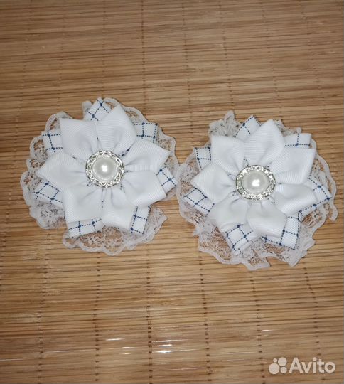 Резиночки для волос ручной работы