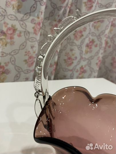 Ваза - конфетница Чехословакия, 1970-1990 гг