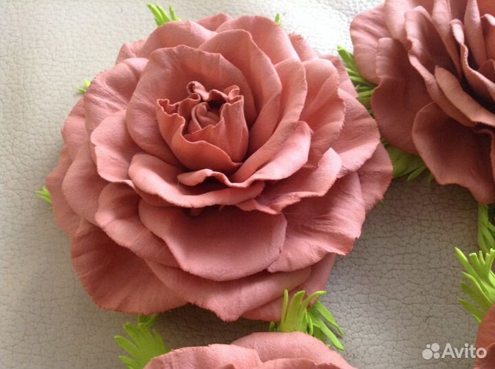 Для волос - аксессуары - розы, маки и другие цветы