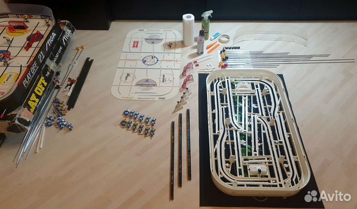 Ремонт обслуживание Настольный хоккей Stiga