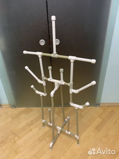 Складная, напольная сушилка хоккейной формы