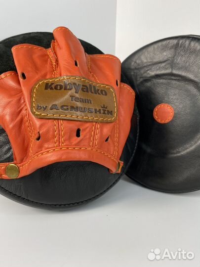 Лапы для бокса натуральная кожа