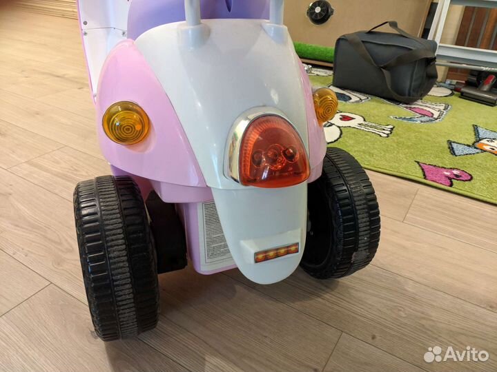 Детский мотоцикл электро скутер Kreiss