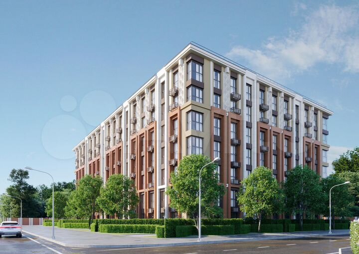 2-к. квартира, 60,8 м², 7/7 эт.