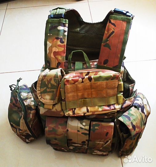 Разгрузочный жилет ciras с подсумками