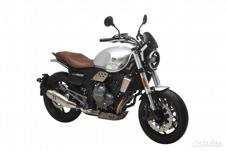 Дорожный мотоцикл Zonsen RE401 silver новый