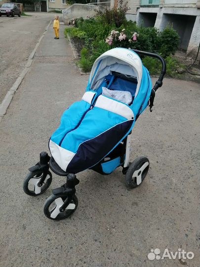 Прогулочная коляска camarelo elf