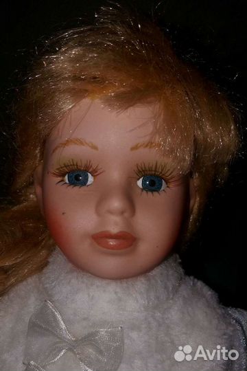 Кукла, конфетница, фарфор