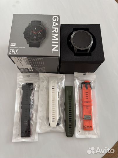 Часы garmin epix gen 2 pro sapphire titanium