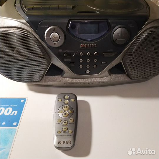 Магнитофон philips