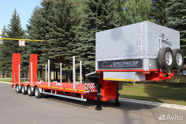 Полуприцеп трал (тяжеловоз) Specpricep 9942L4, 2023