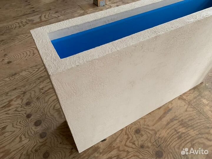 Кашпо интерьерное для растений 119х27х74h см