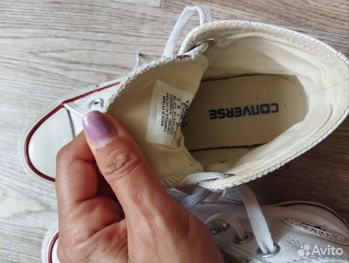 Кеды converse кожаные 35 размер