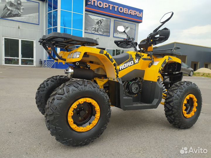 Motoland ALL road X 200 желтый (200 куб.см)