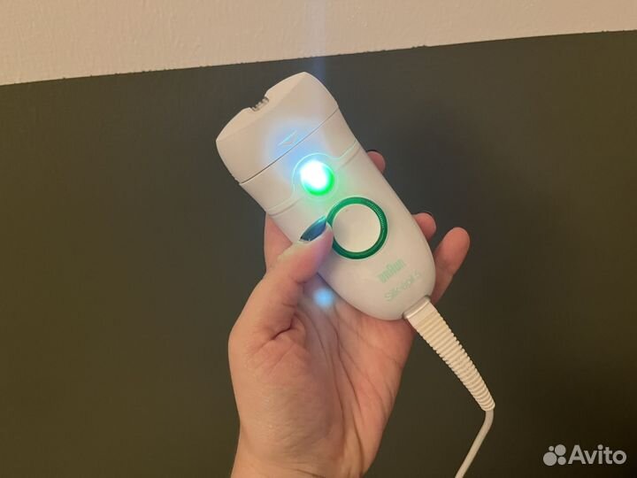 Эпилятор Braun silk epil 5 зеленый 5340