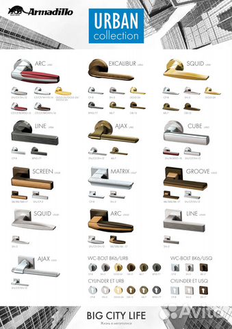 Фурнитура для межкомнатных дверей