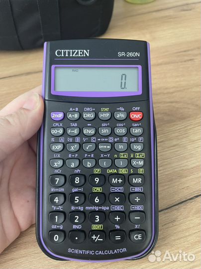Калькулятор citizen sr-260n