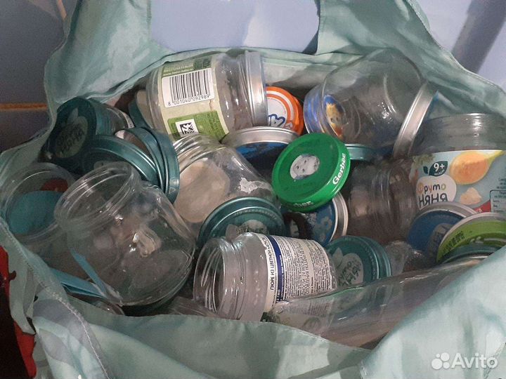 Банки из под детского питания