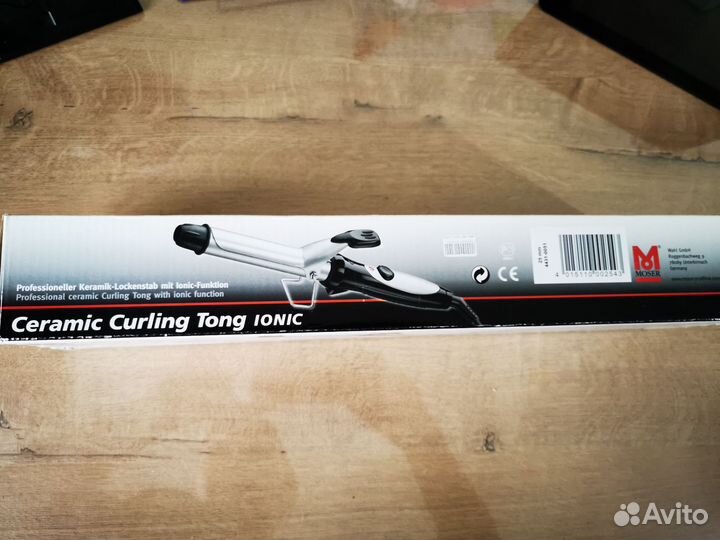 Плойка щипцы для завивки волос moser диаметр 25 мм