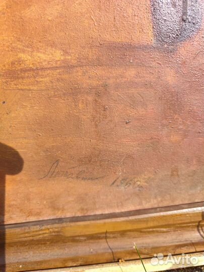 Картина маслом на холсте 