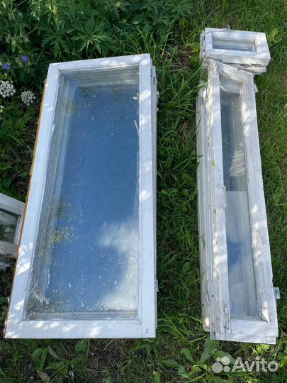 Оконные рамы со стеклом бу