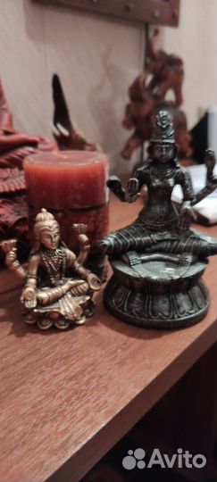 Статуэтки Будда и,Ганеша