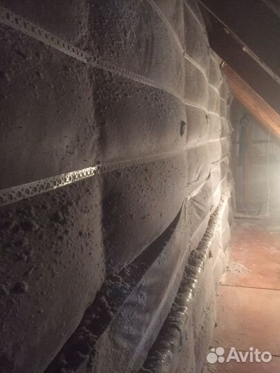 Утеплитель эковата для кровли, мансарда