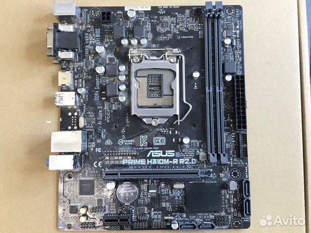 Материнская плата Asus prime h310m-r r2.0 купить в Санкт-Петербурге ...