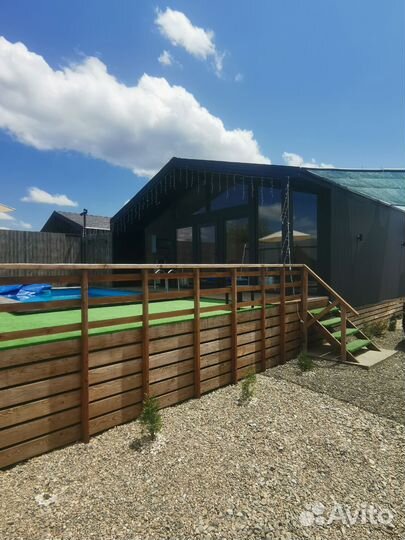 Гостевой дом с теплым бассейном посуточно