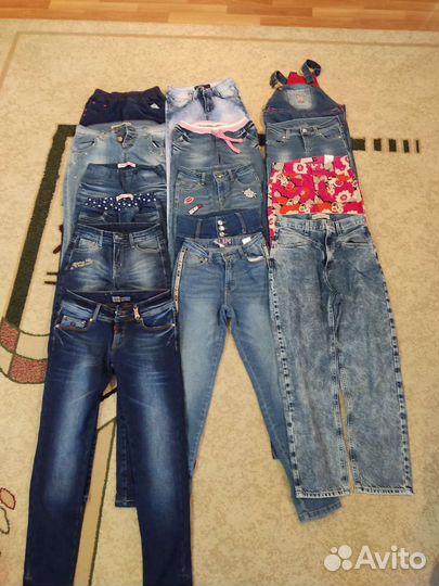 Джинсы для девочки