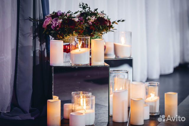 Аренда насыпных свечей