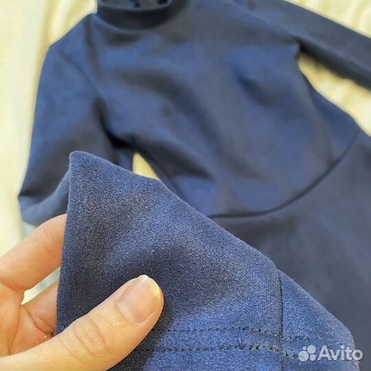 Платье замшевое 42 (XS)