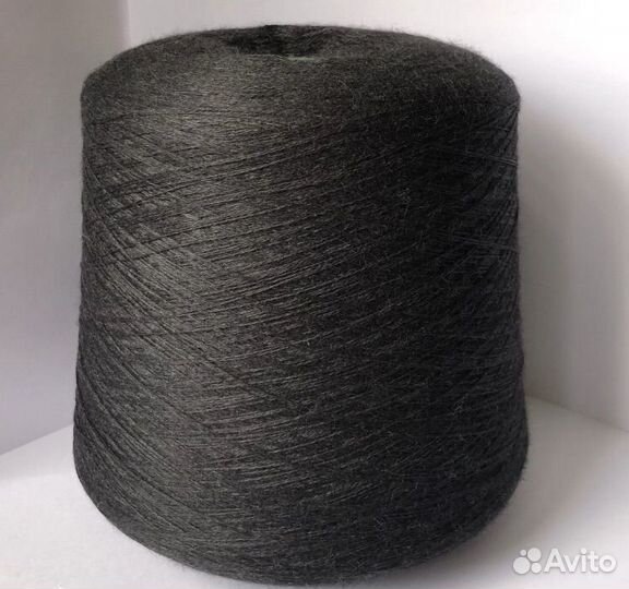 Нитки пряжа меринос Cashwool 2/30 графит