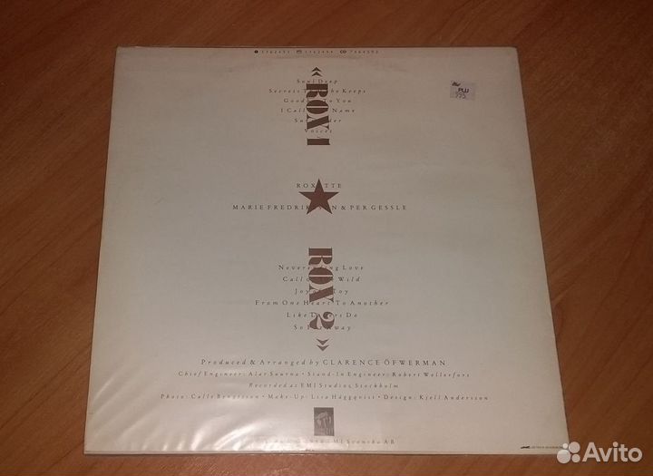 Roxette - LP 1986,1988,1991 (EU)