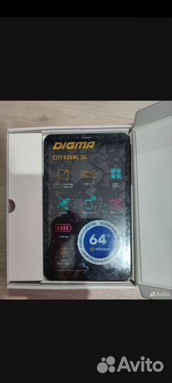 Планшет digma Citi 8269c 3G