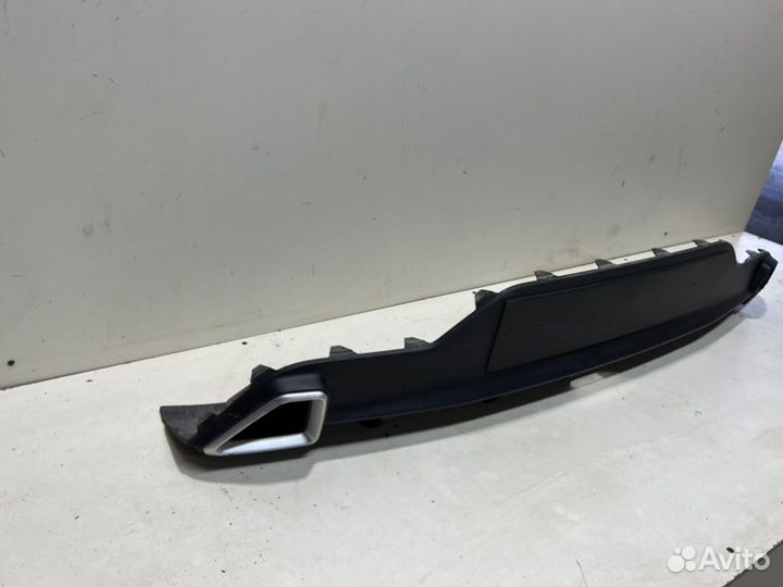 Юбка Бампера (губа) задняя Kia Rio 4 2020